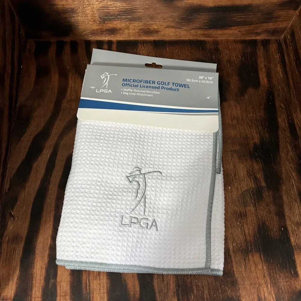 LPGA Golf Microfiber Golf Towel 38